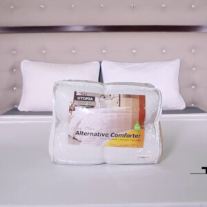 Utopia Bedding Down Alternative Comforter - All Season Comforter - Box Stitched