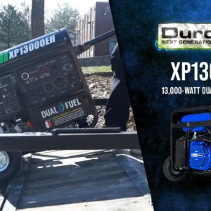 Power Your Whole House: DuroMax 13000 Watt Portable Dual Fuel Hybrid Gas Propane Generator