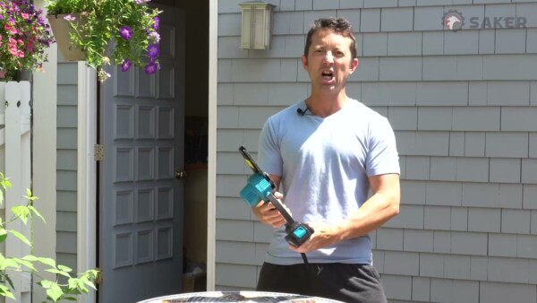 Saker Mini Electric Chainsaw Review - 2022 Garden Tool!